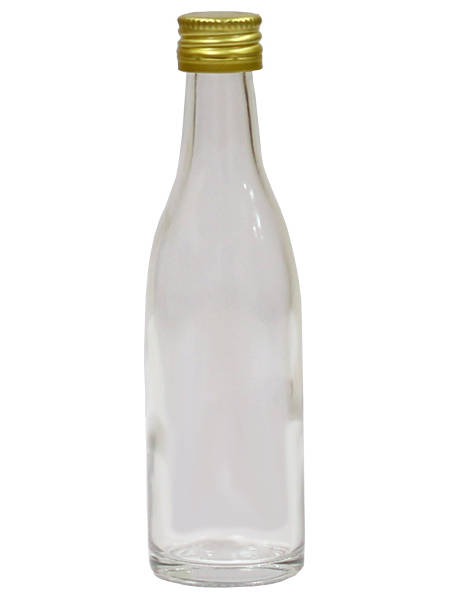 Бутылка стеклянная Миньон 50мл с пробкой