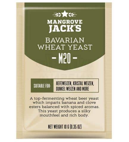 Дрожжи Mangrove Jack's Bavarian Wheat M20, 10 г