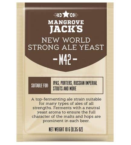 Дрожжи Mangrove Jack's New World Strong Ale M42, 10 г