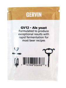 Пивные дрожжи Gervin GV12 Ale Yeast, 11 г